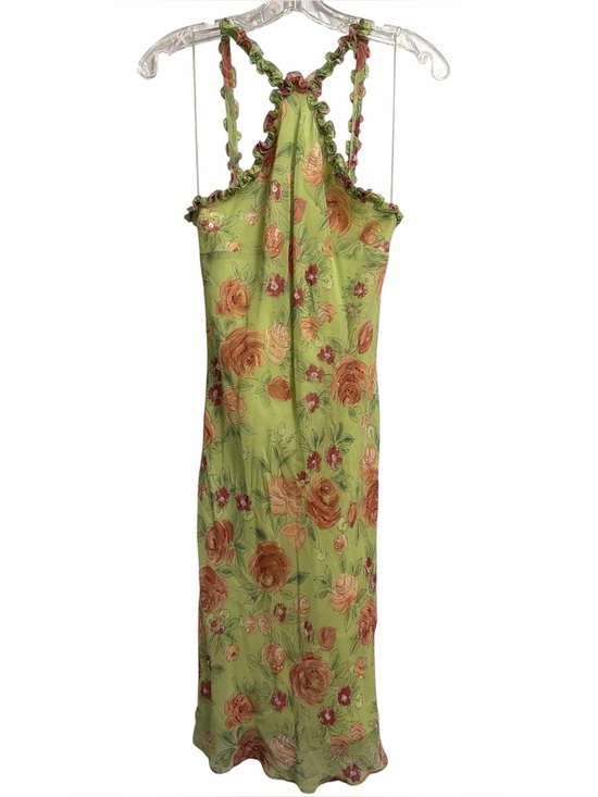 Muse Dresses & Skirts - Muse Light Green Floral Lined Dress